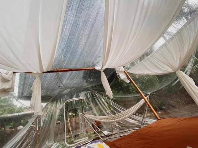 Trải nghiệm đi nghỉ cuối tuần hú hồn ở ngoại ô Hà Nội: Book villa 6 triệu/ đêm có nhà bong bóng ảo diệu giống Bali, khách ngơ ngác nhận phòng y như cái lều vịt - Ảnh 7. Trải nghiệm đi nghỉ cuối tuần hú hồn ở ngoại ô Hà Nội: Book villa 6 triệu/ đêm có nhà bong bóng ảo diệu giống Bali, khách ngơ ngác nhận phòng y như cái lều vịt - Ảnh 7.