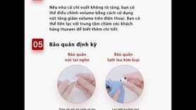 Hướng Dẫn Sử Dụng và Bảo Quản Huawei FreeBuds Pro