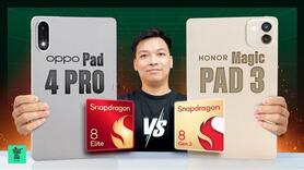 Trên tay OPPO Pad 4 Pro và HONOR MagicPad 3: Tablet xách tay Trung Quốc NGON, BỔ, RẺ nhiều thật!