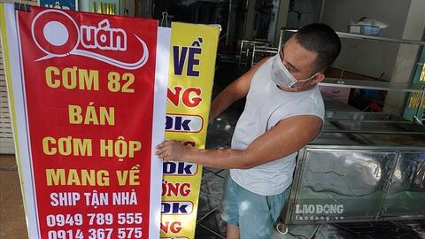Thanh Hóa: Nhà hàng, quán ăn tại TX Bỉm Sơn được bán hàng mang về từ ngày 1/11