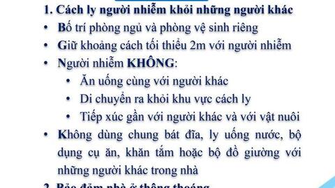 10 lời khuyên F0 điều trị tại nhà và người thân sống cùng cần ghi nhớ ngay để tránh lây nhiễm chéo!