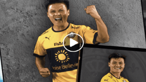 Pau FC đăng video Quang Hải ghi bàn và tuyên bố: 'Đây chỉ là bước khởi đầu'