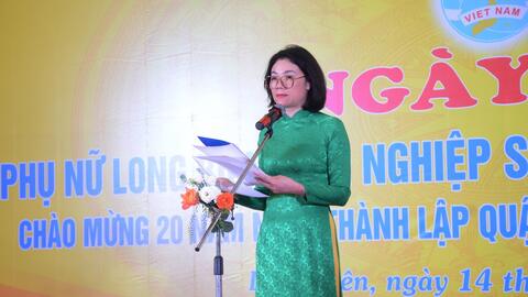 Sôi nổi ngày hội của phụ nữ quận Long Biên