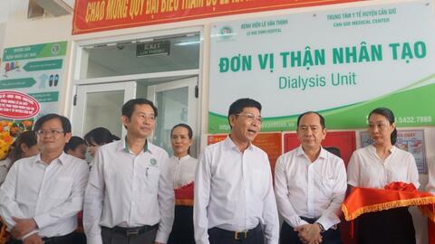 TP HCM đưa vào vận hành đơn vị chạy thận nhân tạo tại huyện Cần Giờ