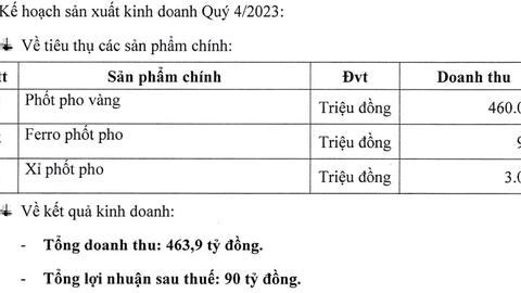 Công ty con của Hóa chất Đức Giang sắp chia cổ tức khủng bằng tiền, mỗi cổ đông được nhận 9.000 đồng/cp