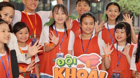55 MC nhí "Cất cao tiếng nói Việt"