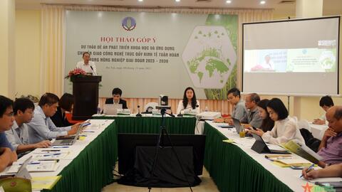 Ứng dụng khoa học công nghệ để thúc đẩy kinh tế tuần hoàn trong nông nghiệp