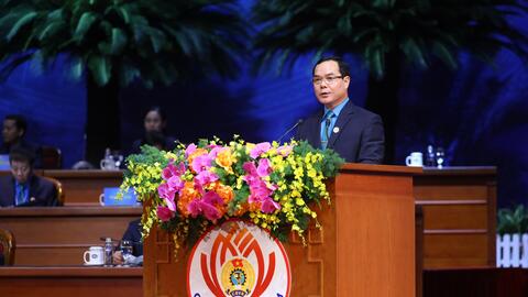 Đại hội XIII Công đoàn Việt Nam tiến hành phiên làm việc thứ nhất    ​