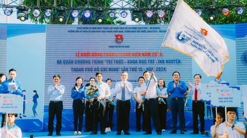 Tháng của áo xanh tình nguyện vì cộng đồng