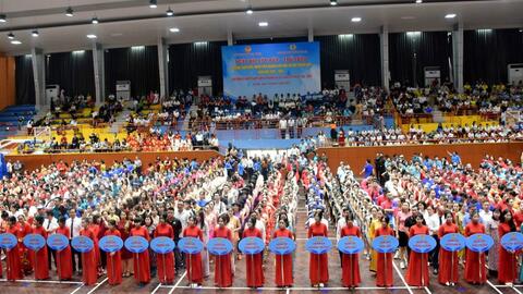 Gần 1.700 nhà giáo tranh tài tại ngày hội văn hóa - thể thao