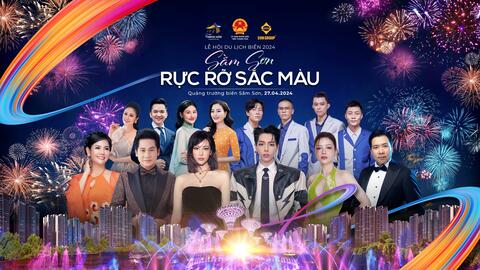 Đức Phúc, Min, Trọng Tấn sẽ khuấy động quảng trường biển Sầm Sơn tại khai mạc Lễ hội Du lịch biển cuối tuần này