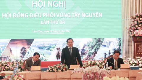 Phó Thủ tướng Trần Lưu Quang chủ trì Hội nghị Hội đồng Điều phối vùng Tây Nguyên