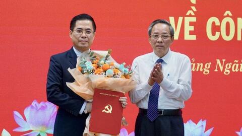 Ban Bí thư điều động, chỉ định Phó bí thư Tỉnh ủy Quảng Ngãi