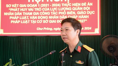 Huyện Chư Prông (tỉnh Gia Lai) triển khai thực hiện tốt Đề án 1371