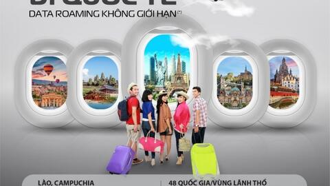 Viettel cung cấp thêm 4 gói cước data Roaming không giới hạn tại nhiều quốc gia lớn