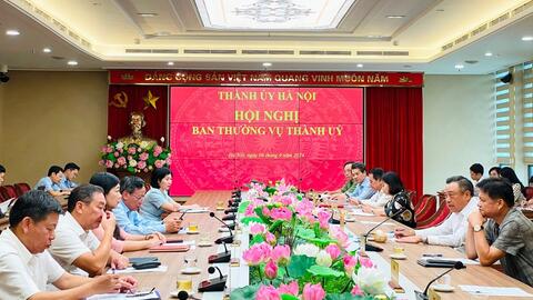 Hà Nội yêu cầu cả hệ thống chính trị vào cuộc phòng, chống bão
