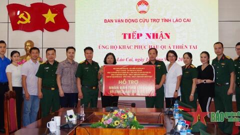 Nghĩa đồng bào nơi tâm lũ Lào Cai