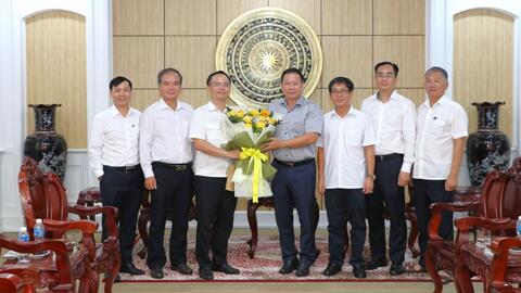 Chủ tịch UBND tỉnh Tây Ninh tiếp đoàn Kiểm toán Nhà nước khu IV
