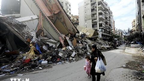 Căng thẳng tại Trung Đông: Israel cam kết thực hiện lệnh ngừng bắn ở Lebanon