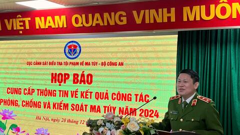 Triệt phá nhiều chuyên án, thu giữ số lượng ma túy đặc biệt lớn