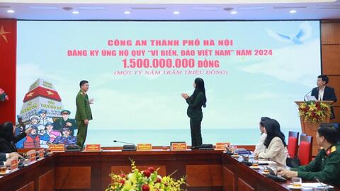 Ủng hộ Quỹ "Vì biển, đảo Việt Nam", bảo vệ chủ quyền Tổ quốc