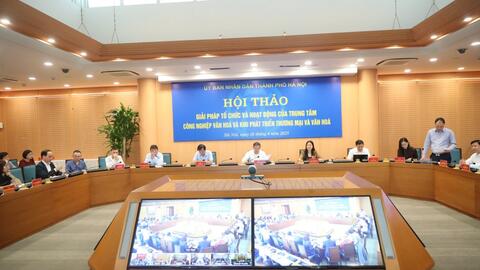 Đa dạng hoá mô hình tổ chức Trung tâm công nghiệp văn hoá