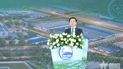 Phó thủ tướng Mai Văn Chính dự khởi công các dự án chiến lược tại Bình Dương