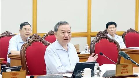 Tổng Bí thư Tô Lâm: Quan tâm làm tốt công tác bố trí, sắp xếp cán bộ