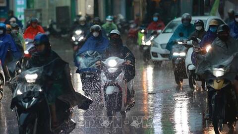 Thời tiết hôm nay (10-6): Đông Bắc Bộ, Tây Bắc Bộ có mưa vừa, mưa to và dông