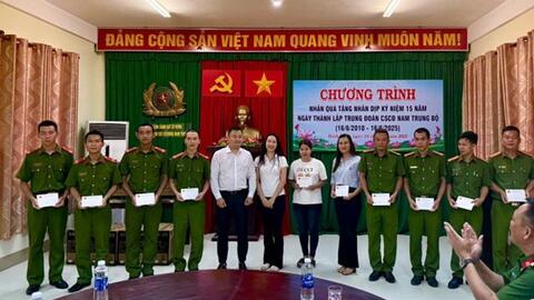 Cảnh sát cơ động Nam Trung Bộ ghi dấu những chiến công