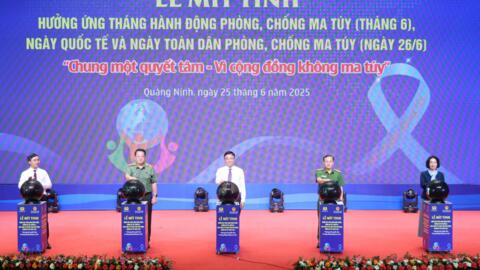 Một cộng đồng "sạch" ma túy sẽ là một tương lai không còn xa