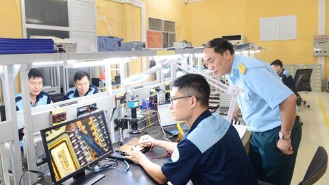 Sáng tạo nâng cao năng lực công nghệ ở Nhà máy A45