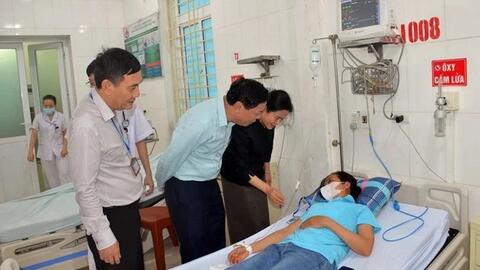 Yên Thành (Nghệ An): Sau bữa ăn trưa, hơn 70 công nhân nhập viện