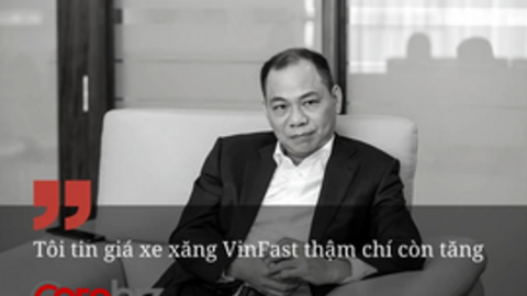 Chủ tịch Vingroup Phạm Nhật Vượng: ‘Việc nào không thể làm tốt nhất được thì phải chịu thua và chấp nhận bỏ thôi!’