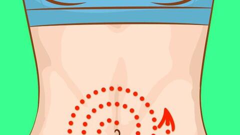 Người lười vận động vẫn có thể giảm size vòng bụng nếu biết tới 7 động tác massage dưới đây