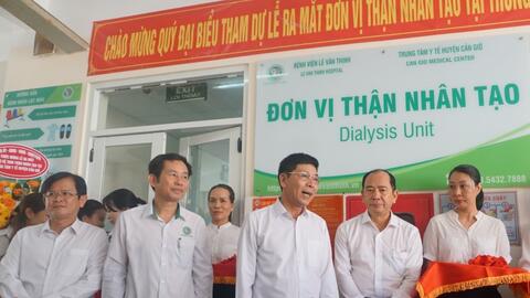 TP HCM đưa vào vận hành đơn vị chạy thận nhân tạo tại huyện Cần Giờ