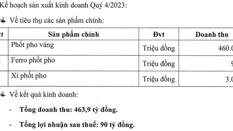 Công ty con của Hóa chất Đức Giang sắp chia cổ tức khủng bằng tiền, mỗi cổ đông được nhận 9.000 đồng/cp