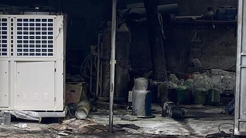 Nghi nổ khí lốc máy điều hòa khiến nhiều người bị thương nặng