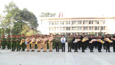 Công an Bình Dương ra quân cao điểm tấn công, trấn áp tội phạm