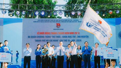 Tháng của áo xanh tình nguyện vì cộng đồng