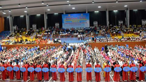 Gần 1.700 nhà giáo tranh tài tại ngày hội văn hóa - thể thao