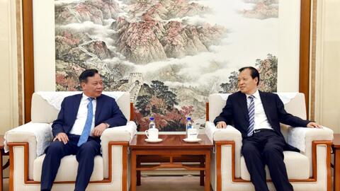 Đoàn đại biểu cấp cao thành phố Hà Nội hội kiến lãnh đạo Thành ủy Bắc Kinh
