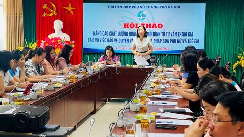 Nâng cao chất lượng mô hình Tổ tư vấn bảo vệ phụ nữ