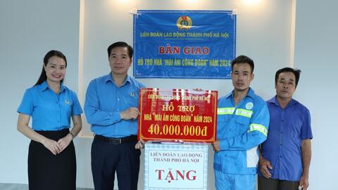 Lan tỏa sâu rộng chương trình “Mái ấm Công đoàn”