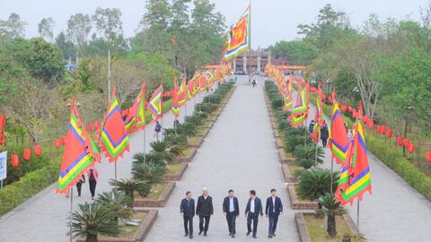 Tham quan đền Trần Thái Bình bằng công nghệ thực tế ảo