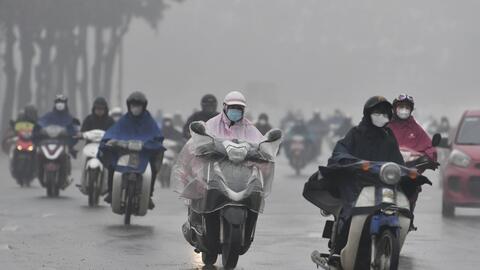 Hà Nội mưa phùn và nồm ẩm