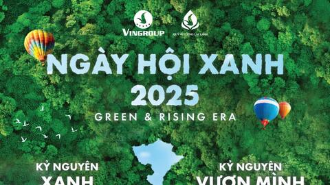 Vingroup tổ chức Ngày hội Xanh 2025 tại Ocean City