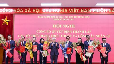 Sắp xếp các tổ chức chính trị - xã hội, các hội quần chúng trực thuộc UBTƯ MTTQ Việt Nam là tất yếu khách quan, phù hợp với thực tiễn