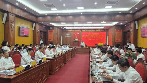 Tổng Bí thư  Tô Lâm làm việc với 2 địa phương Quảng Bình và Quảng Trị