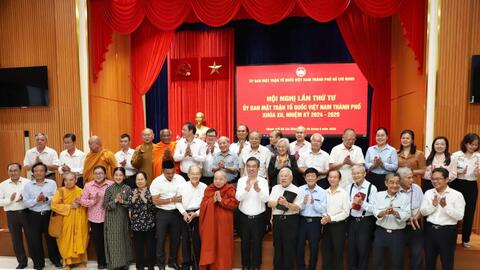 MTTQ Việt Nam TP Hồ Chí Minh sẵn sàng giai đoạn mới